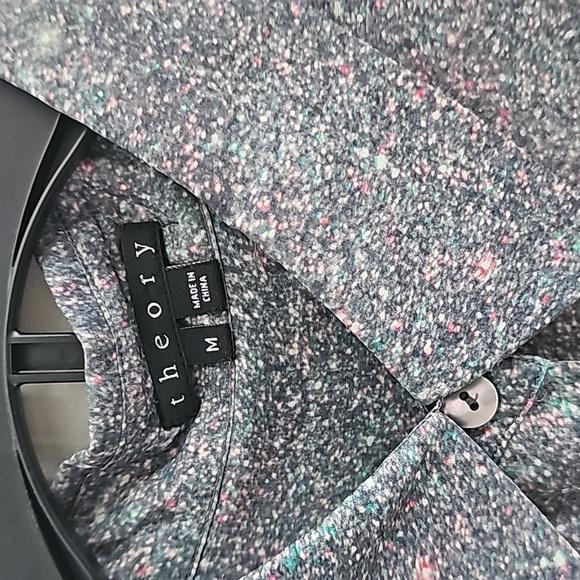 Theory silk button down - Picture 2 of 7